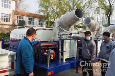 五征多功能抑尘车再添新成员，为环境保护专用设备注入新动能